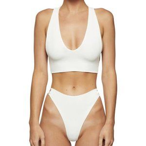 NWT Myra Swim Top: The Fade-Vanilla